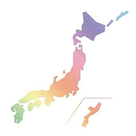 日本列島図