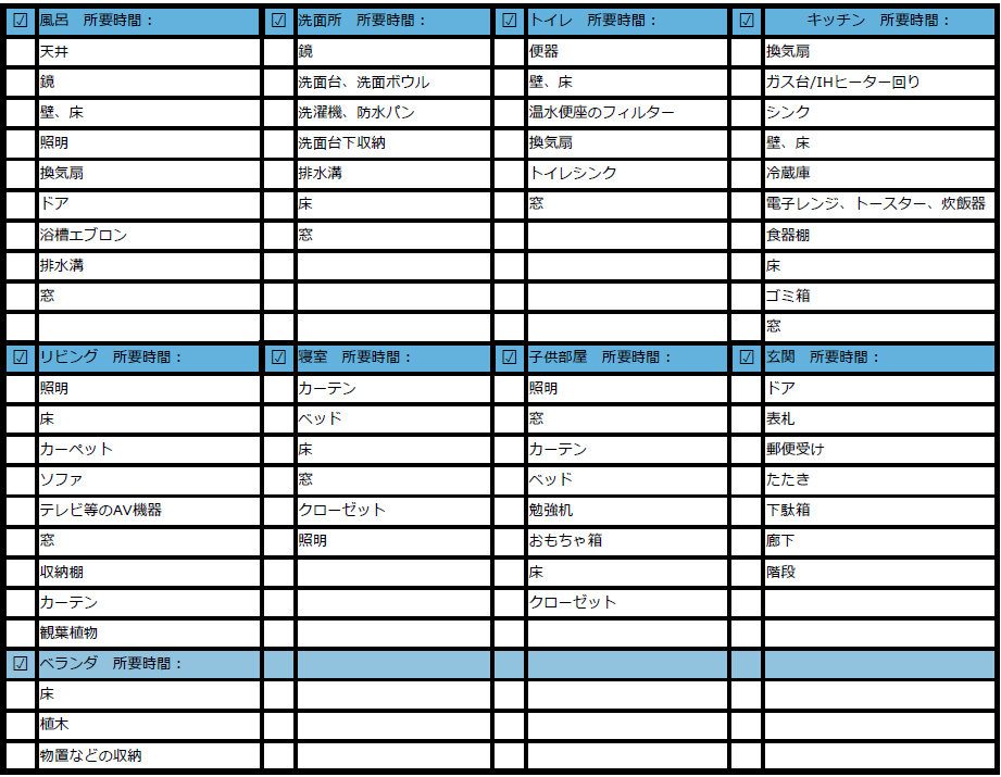 チェックリスト付き 年末大掃除のコツ 効率よく進める段取りとは イエコマ
