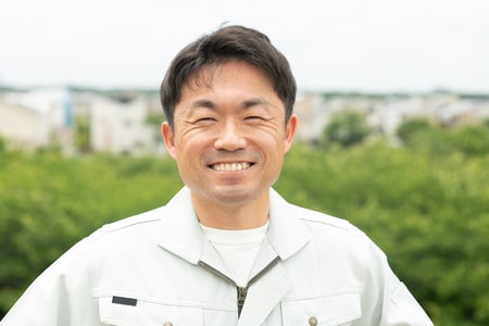 笑顔の業者